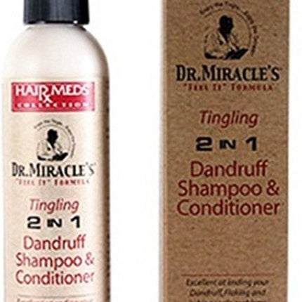 Dr. Miracle Dandr. 2-in-1 Cond. Shamp. 6 Oz.