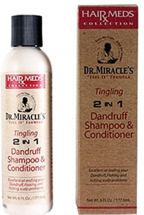 Dr. Miracle Dandr. 2-in-1 Cond. Shamp. 6 Oz.