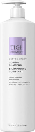 Tigi Custom Care Toning Shampoo 970ml Silver