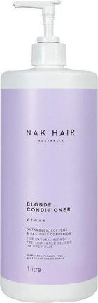 NAK Blonde Range Blonde Conditioner -1 ltr - Conditioner voor ieder haartype