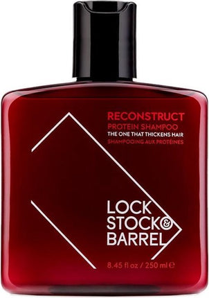 Lock Stock & Barrel Reconstruct Protein Shampoo 250ml - vrouwen - Voor Beschadigd haar