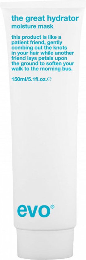 Evo The Great Hydrator Moisture Haarmasker 140ML - Haarmasker beschadigd haar