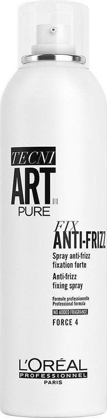 L'Oréal Haarlak Tecni.ART Fix Pure Fix Anti-Frizz