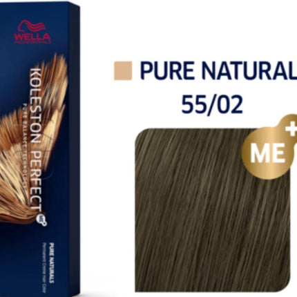 Wella Professionals - Wella Professionals Koleston Perfect Me 55/02 Pure Naturals 60ml