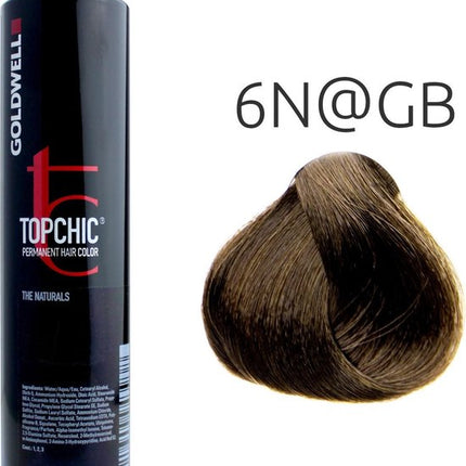 Goldwell Topchic Hair Color bus - 250 ml 6N@GB