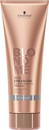 Schwarzkopf Professional - Restorative shampoo for highlighting cool blond shades BLONDME (Tone Enhancing Bonding Shampoo Cool Blonde s) - 250ml