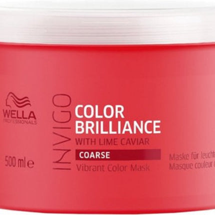 Wella Brilliance Haarmasker weerbarstig haar -150 ml - Haarmasker droog haar - Haarmasker beschadigd haar