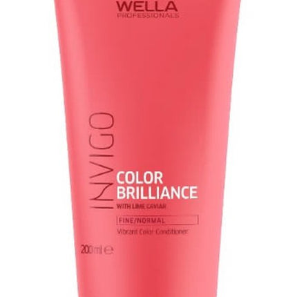 Wella Professional - Conditioner for Fine to Normal Hair Invigo Color Brilliance (Vibrant Color Conditioner) - 200ml