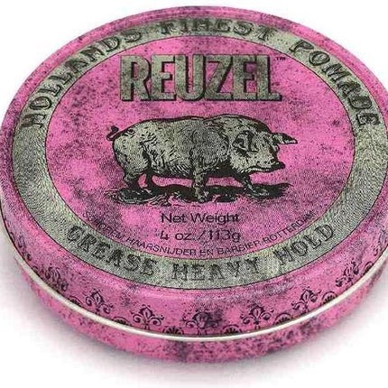 Reuzel Pig Pink Grease Heavy Hold Haarwax - 113g