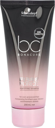 Schwarzkopf Bonacure Fibre Force Shampoo-200 ml -  vrouwen - Voor