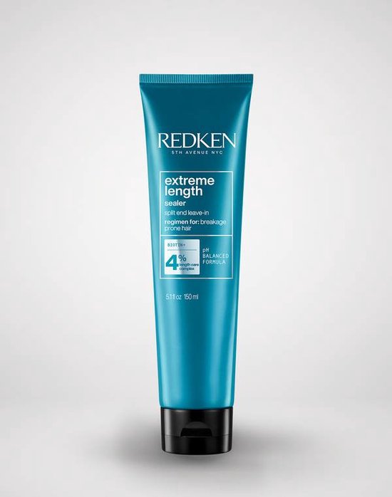 Redken Extreme Length - Sealer - Split End Leave-In - Treatment voor Breekbaar Haar - Haarmasker - 150 ml
