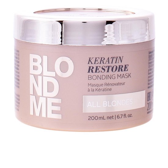 Schwarzkopf Professional - Renewing keratin mask for blonde hair BLONDME (Keratin Restore Bonding Mask) - 200ml