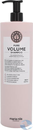 Maria Nila Palett Pure Volume Shampoo met pomp  -1000 ml