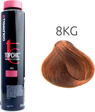 Goldwell - Topchic Depot Bus - 8-KG Lichtblond Koper Goud - 250 ml