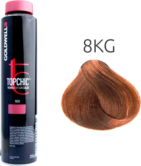 Goldwell - Topchic Depot Bus - 8-KG Lichtblond Koper Goud - 250 ml