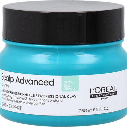 L’Oréal Professionnel - Scalp Advanced - Anti-Oiliness - Haarmasker voor slap, futloos of vet haar - 250 ml