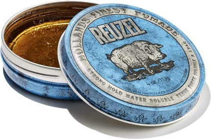 Reuzel Blue Strong Hold Pomade Haarwax - 113g