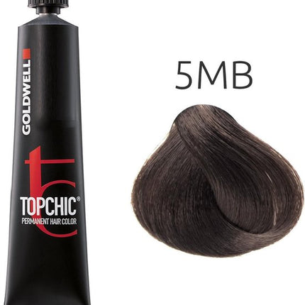 Goldwell Haarverf Topchic Permanent Hair Color 5MB Jade Brown Dark