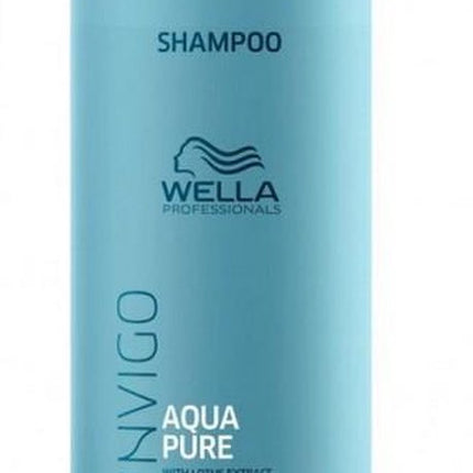 Wella Invigo Balance Aqua Pure Reinigende Shampoo 250 ml - Normale shampoo vrouwen - Voor Alle haartypes