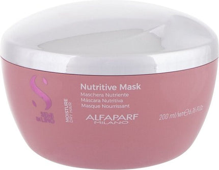 Haarmasker Semi di Lino Moisture Alfaparf Milano (200 ml)
