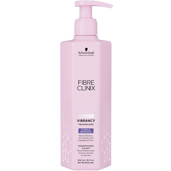 Schwarzkopf Fibre Clinix Vibrancy Purle Shampoo 300ml