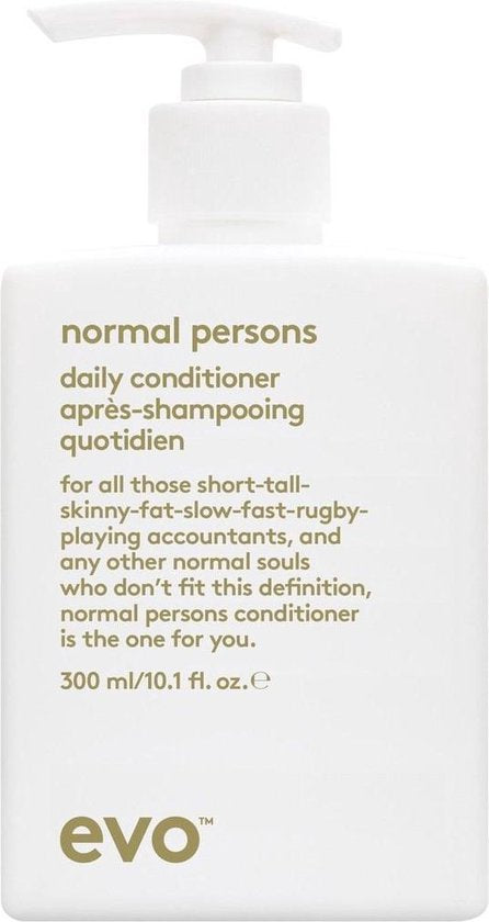 Evo Normal Persons Daily Conditioner 300ML - Conditioner voor ieder haartype