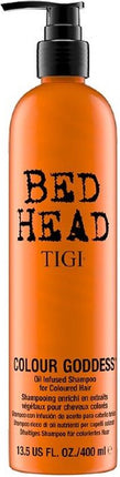 TIGI Bed Head Colour Goddess Shampoo-400 ml - Normale shampoo vrouwen - Voor Alle haartypes