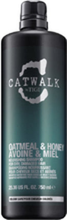TIGI Catwalk Oatmeal & Honey Nourishing Shampoo -300 ml - Normale shampoo vrouwen - Voor Alle haartypes