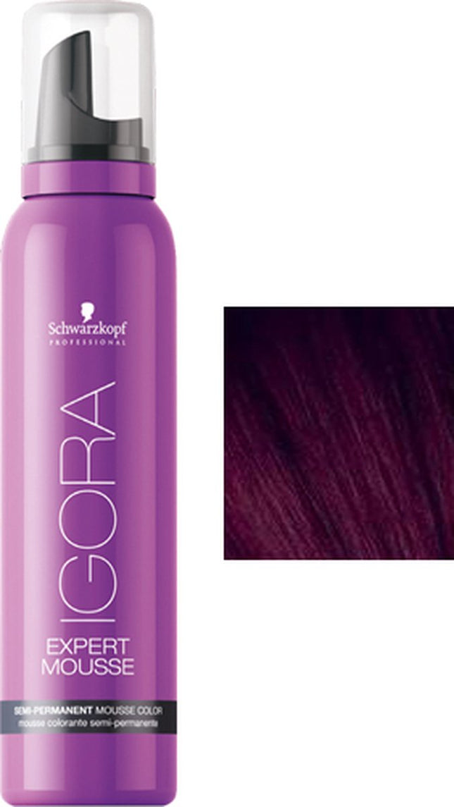 Schwarzkopf Igora Expert Mousse 5-99 Light Brown Violet Extra 100ml