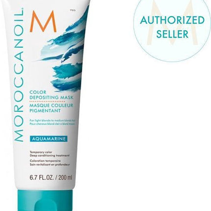 Moroccanoil Color deposit mask aquamarine 200ml