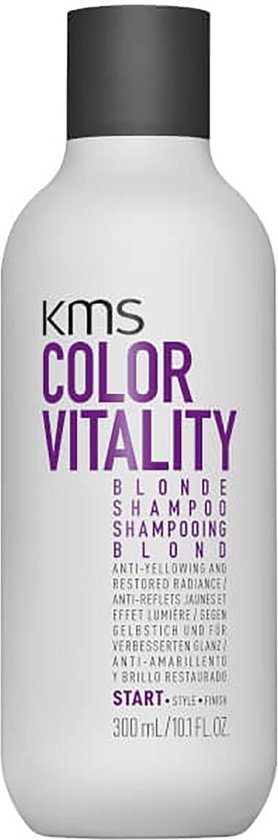 KMS CV BLONDE SHAMPOO 300ML - Normale shampoo vrouwen - Voor Alle haartypes