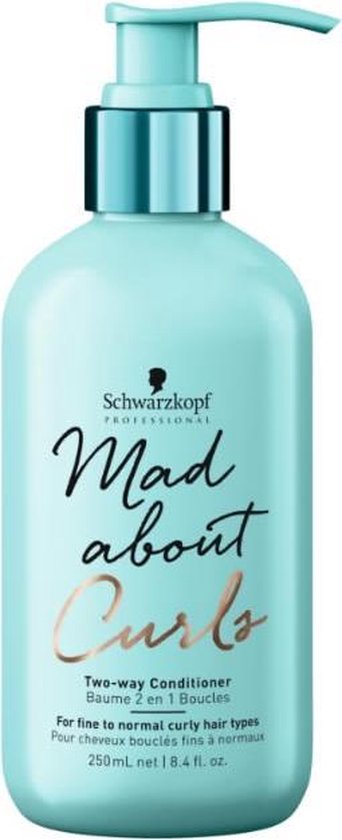 Schwarzkopf Mad About Curls 2 in 1 Conditioner 250ml - Conditioner voor ieder haartype