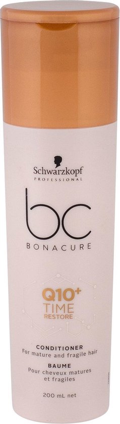 Schwarzkopf Bonacure Time Restore Q10 Conditioner 200ml - Conditioner voor ieder haartype