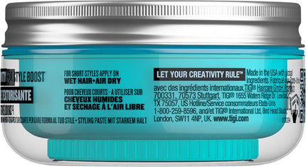 Tigi Bed Head Texturizing Putty with firm hold - Haargel - 30 gr