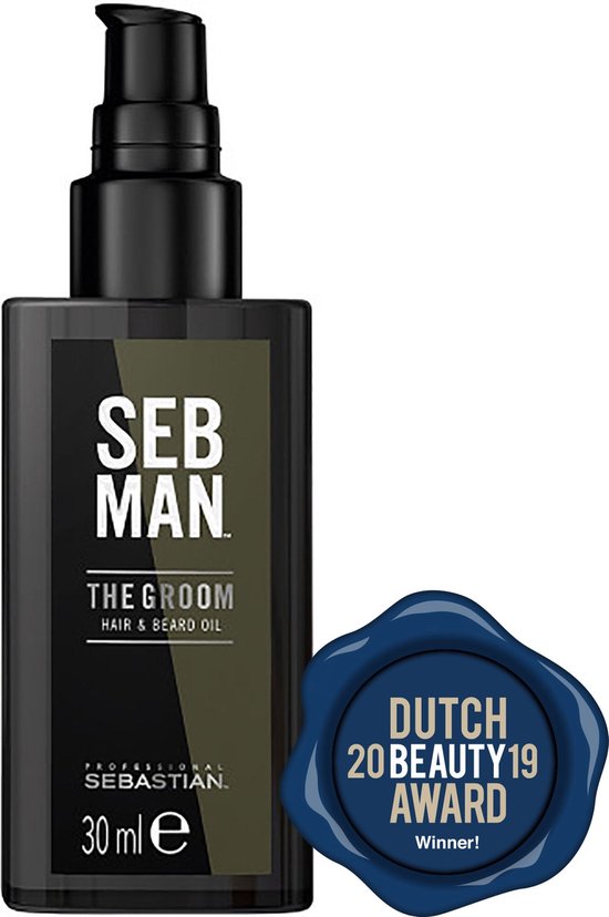 SEB MAN The Groom Haar & Baard Olie 30ml