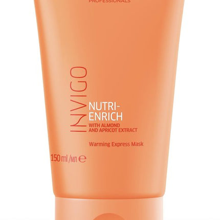 Wella Invigo Nutri Enrich Warming Express Masker 150ml - Haarmasker droog haar