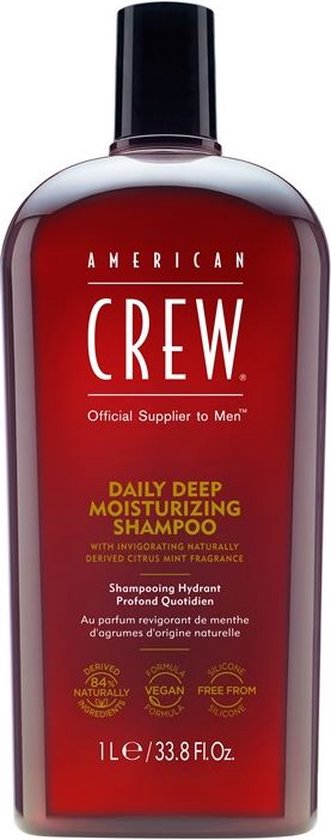 American Crew Daily Deep Moisturizing Shampoo-250 ml - voor mannen