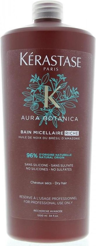 Kérastase Aura Botanica Bain Micellaire Riche Shampoo - 1000ml