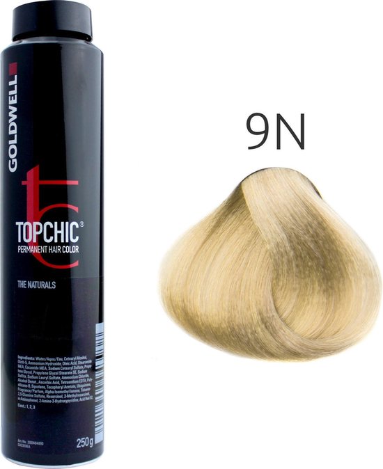 Goldwell - Topchic Depot Bus - 9-N Zeer Lichtblond - 250 ml