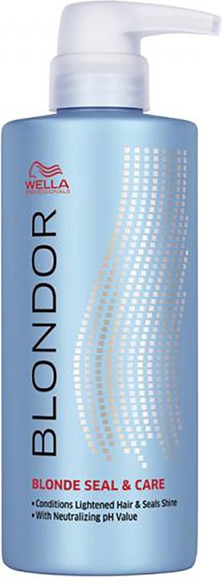 Wella Blondor Blonde Seal & Care Conditioner - 500 ml - Conditioner voor ieder haartype