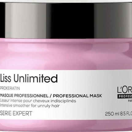 L'Oréal Professionnel Serie Expert Liss Unlimited Haarmasker 250 ml - Haarmasker beschadigd haar