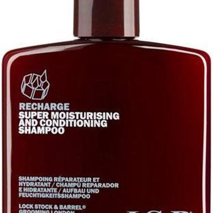 Lock Stock & Barrel Recharge Moisture Shampoo 250ml - vrouwen - Voor Vet haar