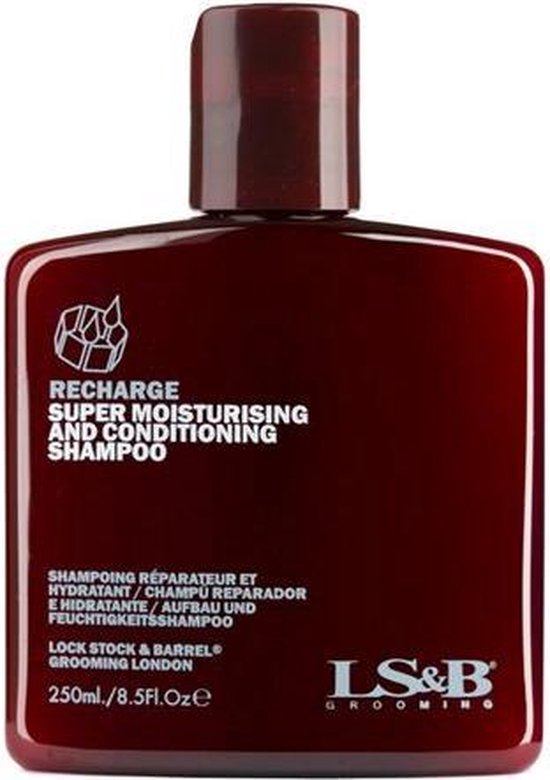 Lock Stock & Barrel Recharge Moisture Shampoo 250ml - vrouwen - Voor Vet haar