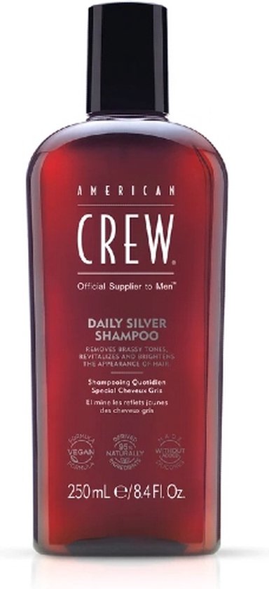 American Crew Daily Silver Shampoo - Zilvershampoo voor mannen - 250 ml