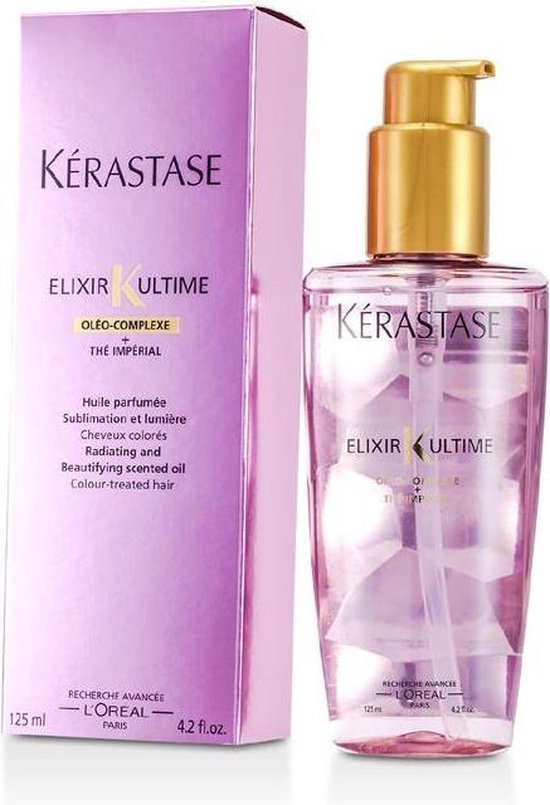 Kérastase Elixir Ultime Huile Parfumée Thé Impérial Olie Gekleurd Haar 125ml