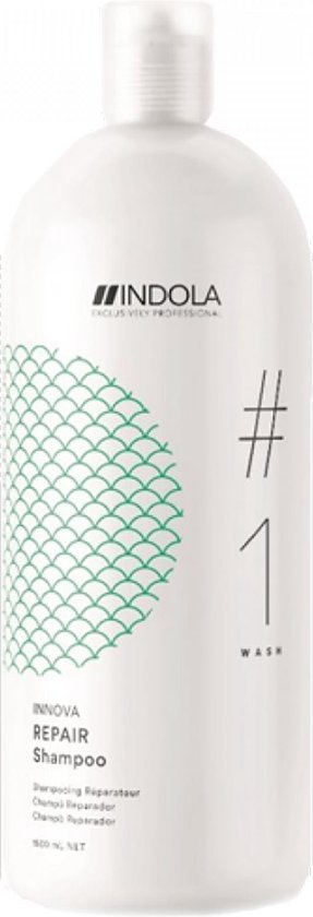 Indola Innova Repair Shampoo-1500 ml -  vrouwen - Voor