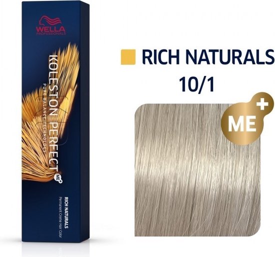 Wella Koleston Perfect Me+ Haarverf - Rich Naturals - 10/1 - 60 ml