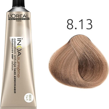L'Oréal Professionnel - L'Oréal Inoa Supreme 60 GR 8.13