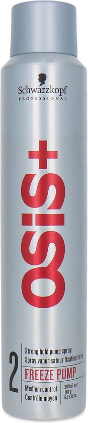 Schwarzkopf OSIS + Strong Hold Pump Spray 200 ml - 2 Freeze Pump