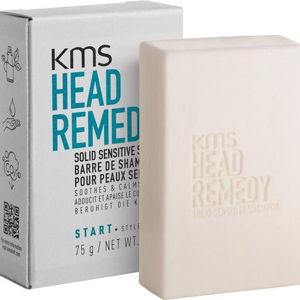 KMS HR SOLID SENSITIVE SHAMPOO 75g - Normale shampoo vrouwen - Voor Alle haartypes - 75 gr